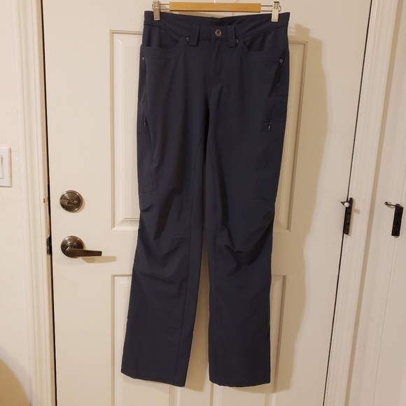 Duluth Trading Co. Size 6×35 Blue/gray Casual Pants - Picture 1 of 8